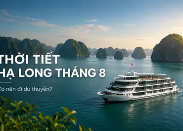 Thời tiết Hạ Long tháng 8 có đẹp không? Có nên đi du thuyền?