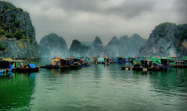 Làng chài Vung Viêng- chốn bình yên giữa lòng vùng vịnh