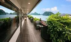 Ban công/sân hiên tại Alisa Luxury Cruise