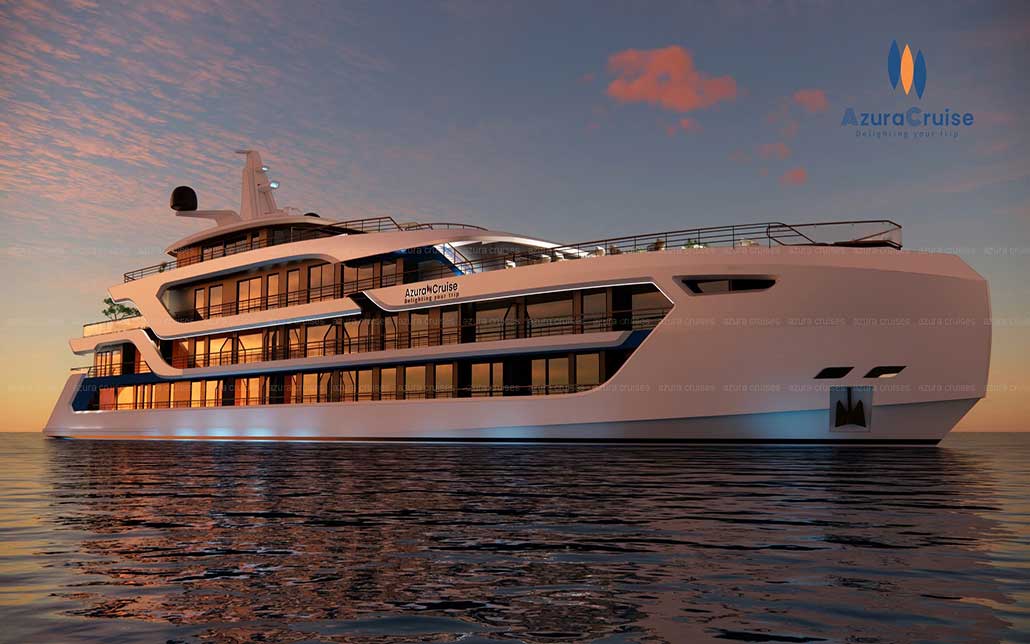 Du thuyền Azura trẻ trung, hiện đại, mang đến trải nghiệm năng động trên Vịnh Hạ Long